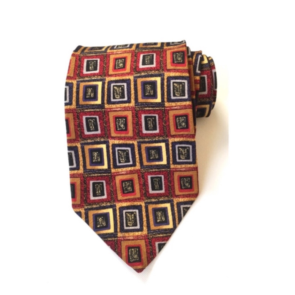VERSNI Silk Pattern Handmade in Italy Men’s Tie
